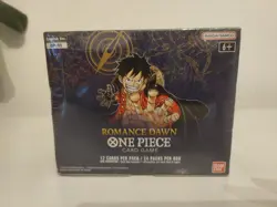 ONE PIECE TCG SEALED BOOSTER BOX 1x OP-01 ONE PIECE CARD ENG ROMANCE DAWN - Image 1