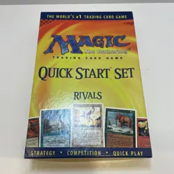Magic The Gathering Quick Start Set Rivals New Factory Sealed 1996 Collectable - Image 1