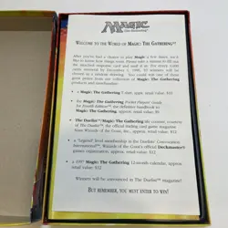 Magic The Gathering Quick Start Set Rivals New Factory Sealed 1996 Collectable - Image 2