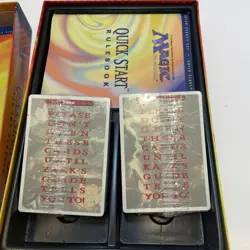 Magic The Gathering Quick Start Set Rivals New Factory Sealed 1996 Collectable - Image 4