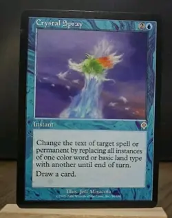 MTG- Magic The Gathering - Crystal Spray - Invasion (50/350) - Rare - LP - Image 1