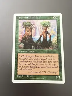 Ironroot Treefolk 5th Edition - MTG - Image 1