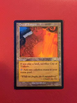 City Of Traitors Exodus MTG Magic LP - Image 1