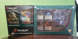 New MTG Lord Of The Rings LOTR Riders Rohan DELUXE COMMANDER KIT Magic Gathering - Image 1