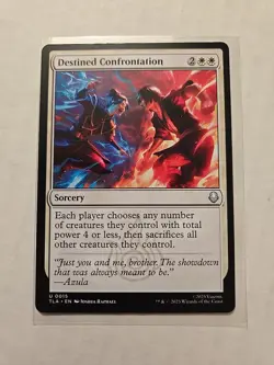 Destined Confrontation - Avatar - NM - Uncommon - Sorcery - MTG - Image 1