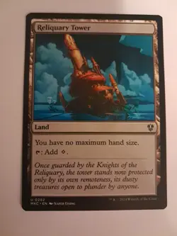 Reliquary Tower NM Murders at Karlov Manor Commander MTG MAGIC THE GATHERING - Image 1