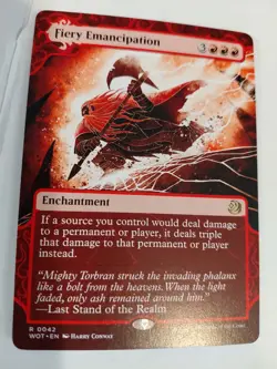 Fiery Emancipation Wilds of Eldraine: Enchanting Tales Regular - Image 1