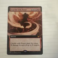 Crackle with Power (Extended Art) Strixhaven: School of Mages Regular - Image 1