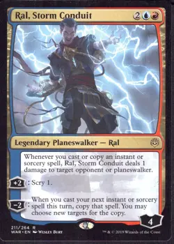 Ral, Storm Conduit - Rare - War of the Spark - Magic MTG NM - Image 1
