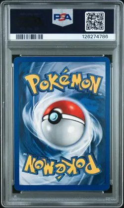 1999 POKEMON GAME SHADOWLESS #1 ALAKAZAM-HOLO PSA 6 - Image 2