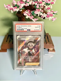 2020 Pokemon Sword & Shield Vivid Voltage - #180 Full Art Bea - PSA 10 Gem Mint - Image 1