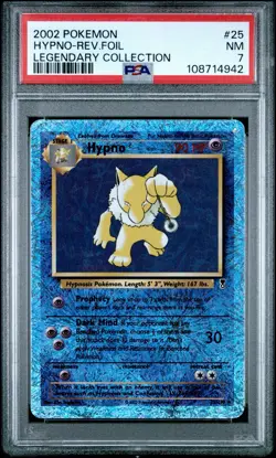 Lot Of 5 Pokemon Legendary Collection Reverse Holo PSA 7 NM - Image 2