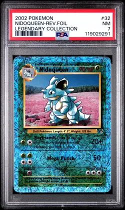 Lot Of 5 Pokemon Legendary Collection Reverse Holo PSA 7 NM - Image 4
