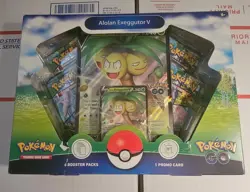 POKEMON ALOLAN EXEGGUTOR V. FACTORY SEALED BOX - Image 1