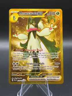 Meowscarada EX 271/193 Pokemon TCG S&V Paldea Evolved Hyper Rare English A2 - Image 1