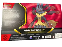 Pokemon TCG Mega Lucario ex Premium Figure Collection Box Factory Sealed - Image 2
