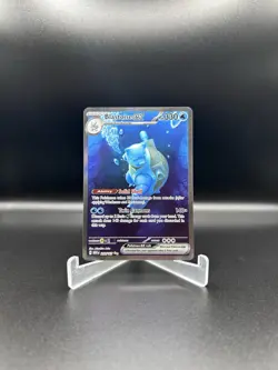 Blastoise EX 200/165 Scarlet & Violet 151 Special Illustration Rare Pokemon - Image 1