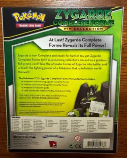 Pokemon TCG Zygarde Complete Forme Pin Collection Box Sun & Moon - Image 2