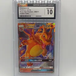 Pokemon 2019 Hidden Fates Promo Charizard GX Gyarados GX Raichu GX CGC 10 GM Lot - Image 4