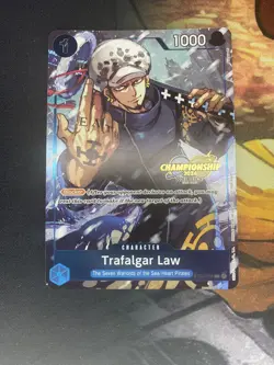Trafalgar Law - ST03-008 - Championship 2024 Foil Promo - One Piece Card Game - Image 1