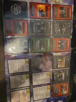 Star Wars CCC Coruscant Partial Set Near Complete Mostly NM With Some AI Cards* - Image 2
