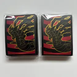 2x 65 Ct Lost Origin ETB Giratina Card Sleeves Sealed Pokemon - Image 1