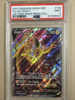 Jolteon V SWSH183 SWSH: Sword & Shield Promo Cards Holo - Image 1