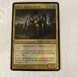 Oversized - Oloro, Ageless Ascetic FOIL English Mtg Card Magic Commander NM - Image 1