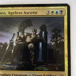 Oversized - Oloro, Ageless Ascetic FOIL English Mtg Card Magic Commander NM - Image 2