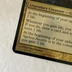 Oversized - Oloro, Ageless Ascetic FOIL English Mtg Card Magic Commander NM - Image 4