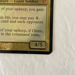 Oversized - Oloro, Ageless Ascetic FOIL English Mtg Card Magic Commander NM - Image 5