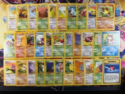 Pokemon Complete Jungle Uncommon & Common 32/32 Card Set Unlimited LP/NM - Image 1