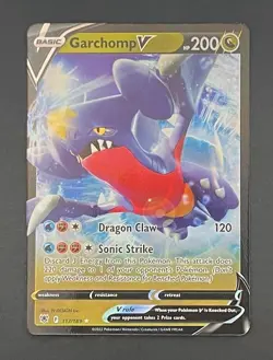 Pokemon Card Garchomp V 117/189 Astral Radiance - Near Mint - Image 1