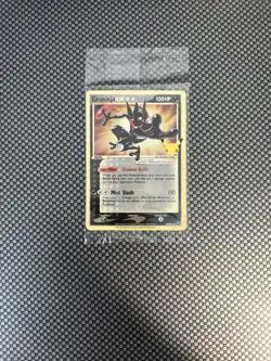 Pokemon TCG Greninja Gold Star SWSH144 Celebrations Black Star Promo Card Sealed - Image 1