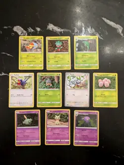 10 x Yuka Marii Clay Art Pokemon Card Bundle (Various Sets, NM) - Image 1