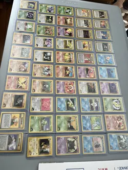 Pokemon Gym Heroes Card Lot Of 50 Cards Sabrina’s Gengar 29/132 - Image 1