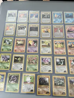 Pokemon Gym Heroes Card Lot Of 50 Cards Sabrina’s Gengar 29/132 - Image 4