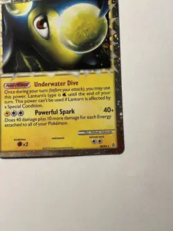 Lanturn Prime 86/95 Unleashed Ultra Rare Holo Pokemon Card - LP - Image 2