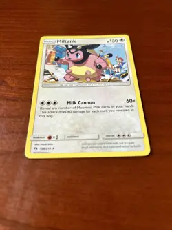 Pokemon TCG 2018 Non Holo Rare Miltank 56/214 Sun & Moon Lost Thunder Card - Image 3