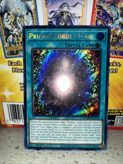 Yu-Gi-Oh! TCG Primite Lordly Lode BLMM-EN172 Secret Rare 1st Edition Holo Card - Image 2