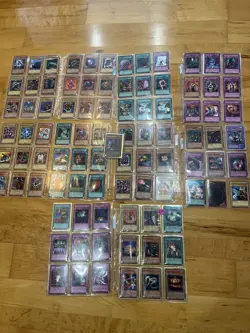 Lot of 1st Edition Yuh Gi Oh Trading Cards First 1996 Vintage Rare Base Cards - Image 1