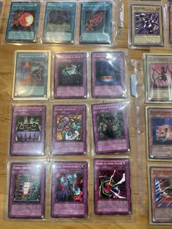 Lot of 1st Edition Yuh Gi Oh Trading Cards First 1996 Vintage Rare Base Cards - Image 2