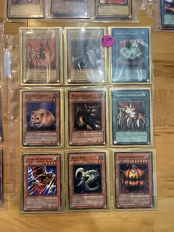 Lot of 1st Edition Yuh Gi Oh Trading Cards First 1996 Vintage Rare Base Cards - Image 3