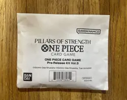 One Piece Card Game Pillars of Strength Pre-Release Kit Vol. 3 SEALED English - Image 1