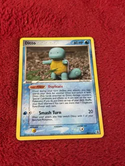 Ditto - (Squirtle) 40/113 Delta Species Regular Pokemon Card Played - Image 1