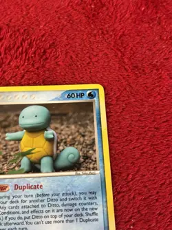Ditto - (Squirtle) 40/113 Delta Species Regular Pokemon Card Played - Image 2