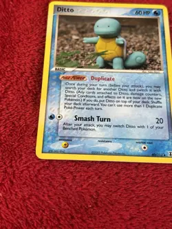 Ditto - (Squirtle) 40/113 Delta Species Regular Pokemon Card Played - Image 4