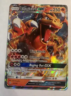Pokemon TCG Charizard GX Holo Ultra Rare Card Burning Shadows 20/147 - Image 1
