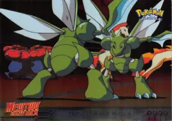 THE ULTIMATE MATCH #34 - BLUE Logo - HOLO - MEWTWO SB - TOPPS POKEMON CARD NM/LP - Image 1