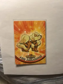 Arcanine #59 Topps Blue Logo TV Animation Edition 1999 Pokemon Card - Image 1